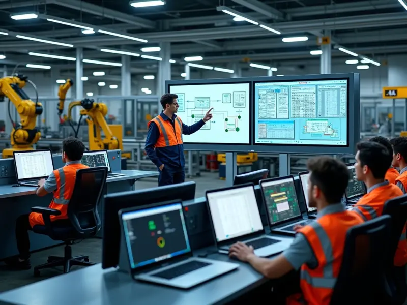 Industrial commissioning activity